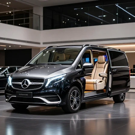 مرسدس بنز V-Class ۲۰۲۶ برگشت؛ ون لوکس با صندلیهای ماساژور مرسدس بنز V-Class ۲۰۲۶ برگشت؛ ون لوکس با صندلیهای ماساژور